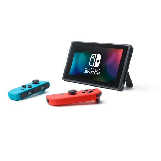 CONSOLA NINTENDO SWITCH V2 (32GB) AZUL NÉON/ VERMELHO NÉON - SEMINOVA