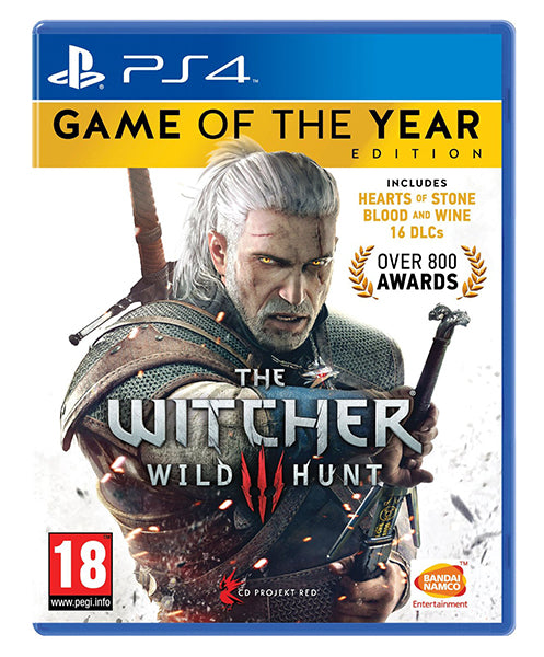 THE WITCHER 3 WILD HUNT GAME OF THE YEAR EDITION PS4 - NOVO