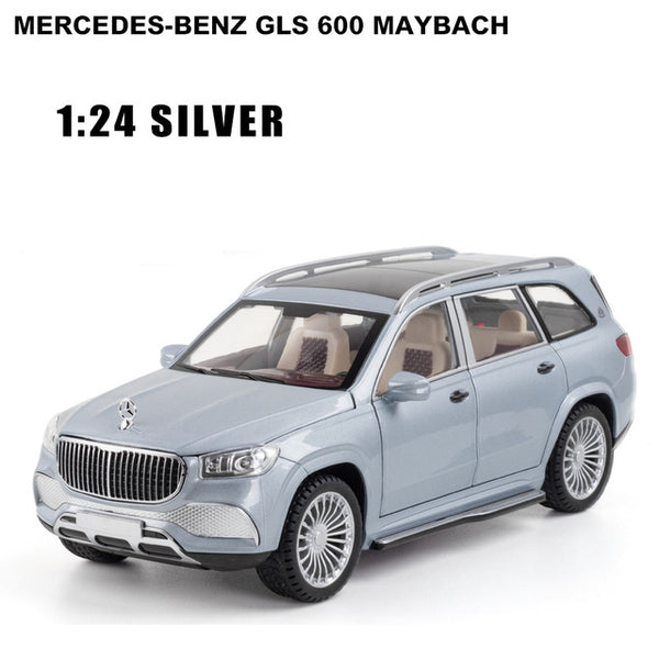 CARRO COLECIONAVEL MERCEDES MAYBACH GLS600 P-39 ESCALA 1:24 - GameShop Angola