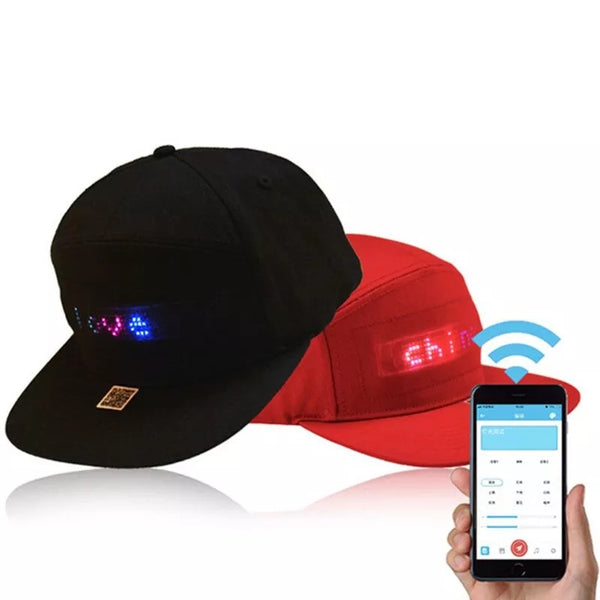CHAPÉU UNISSEX COM LED e BLUETOOTH - GameShop Angola