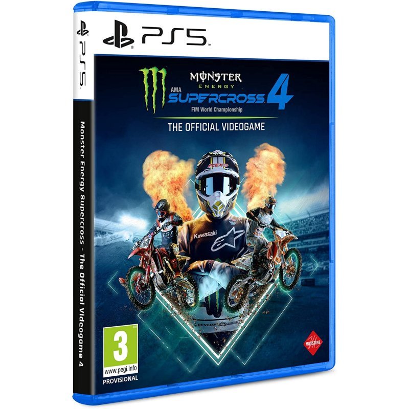 MONSTER ENERGY SUPERCROSS 4 - NOVO -  PS5