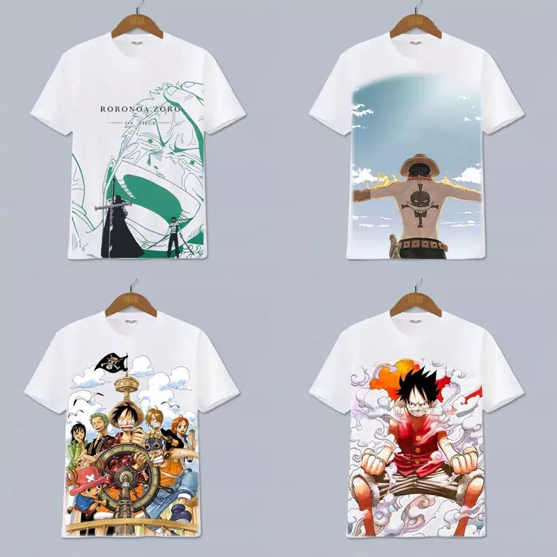 CAMISOLAS ANIME ONE PIECE LUFFY SANG -NOVO - GameShop Angola