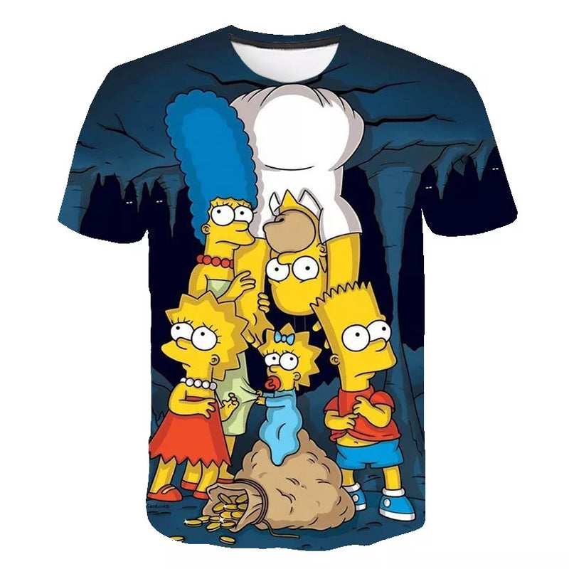 CAMISOLAS SIMPSON - TAMANHO JUVENIL - GameShop Angola