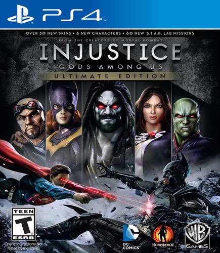 INJUSTICE: GOD AMONG US ULTIMATE EDITION - NOVO - PS4