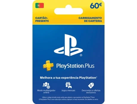 PLAYSTATION PLUS (Portugal) - DIGITAL - Envio por Email/WhatsApp