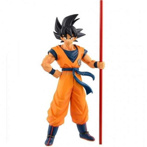 FIGURA DE AÇÃO SON GOKU + BASTÃO - DRAGON BALL