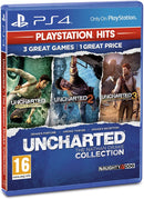 UNCHARTED THE NATHAN DRAKE COLLECTION 3 em 1 - NOVO - PS4