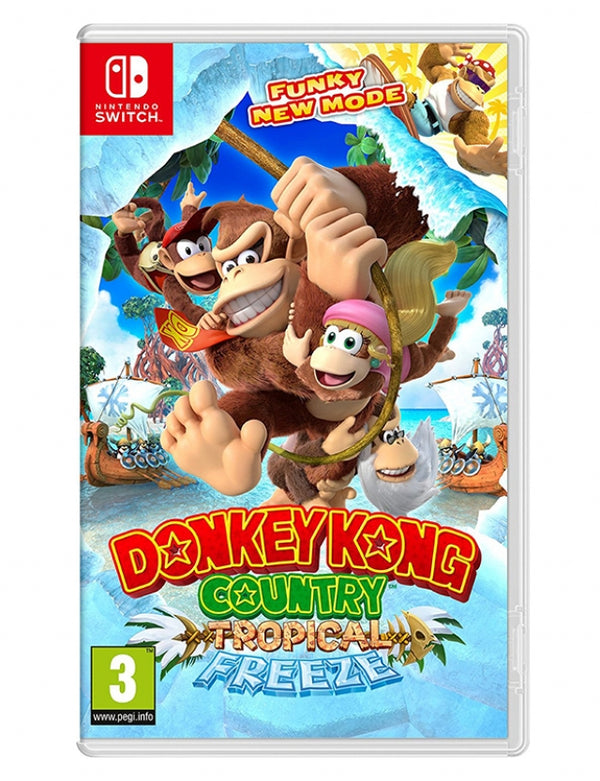 DONKEY KONG COUNTRY TROPICAL FREEZE NINTENDO SWITCH