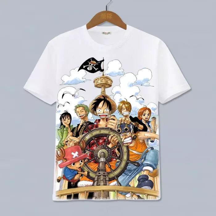 CAMISOLAS ANIME ONE PIECE LUFFY SANG -NOVO - GameShop Angola