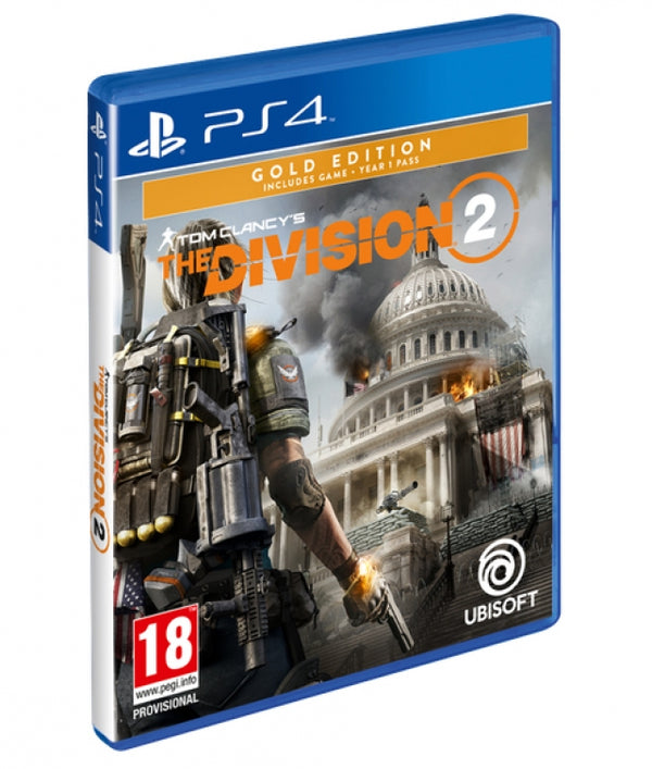 TOM CLANCY'S - THE DIVISION 2 GOLD EDITION - NOVO - PS4