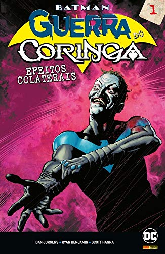 Batman: A Guerra do Coringa - Efeitos Colaterais Vol. 01 Capa comum DC comics