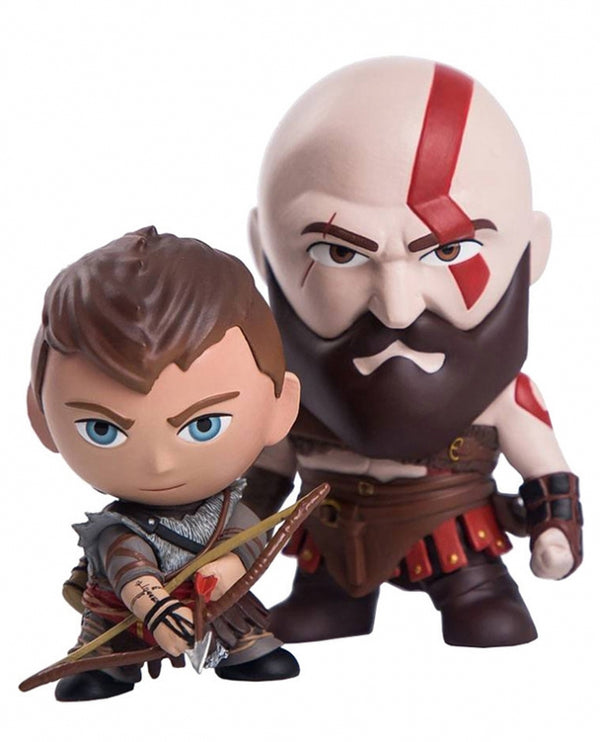 FIGURAS GOD OF WAR Katos e Atreus (Pack 2)