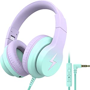 AUSCULTADOR HEADSET PARA CRIANÇAS CANDY BILA - GRADIENT PURPLE