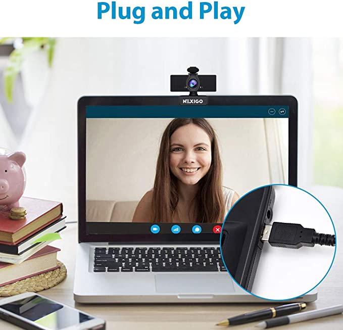 Webcam NexiGo N60 Full HD 1080P