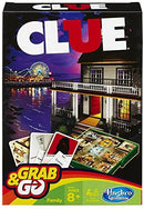 CLUE GRAB & GO JOGO DE TABULEIRO (Detetive) - GameShop Angola