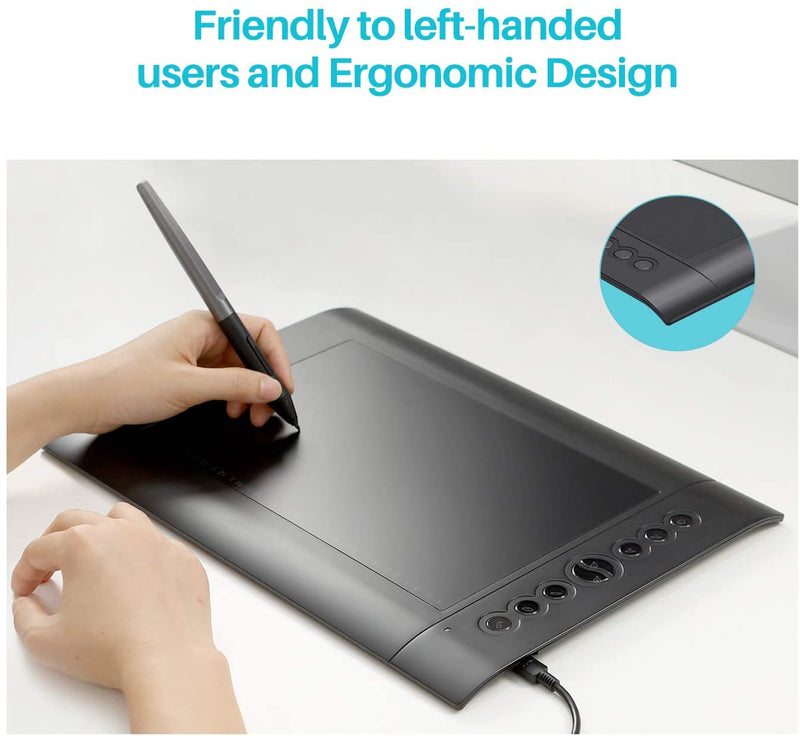 MESA DIGITALIZADORA HUION H610 - ( TABLET DE COMPUTAÇÃO GRÁFICA)