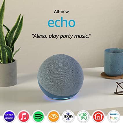 AMAZON ECHO DOT COLUNA INTELIGENTE (4a Geração 2020) - NOVO