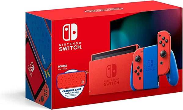 CONSOLA NINTENDO SWITCH V2 (32GB) VERMELHA E AZUL - NOVA