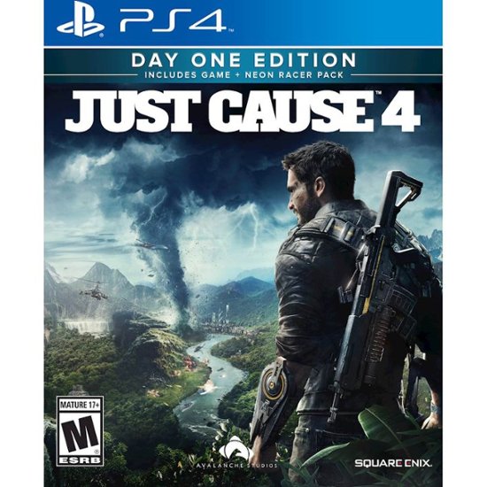 JUST CAUSE 4: DAY 1 EDITION - NOVO - PS4