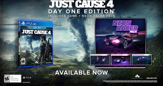 JUST CAUSE 4: DAY 1 EDITION - NOVO - PS4
