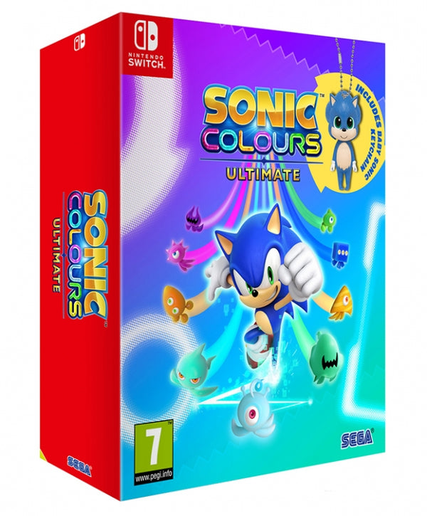 SONIC COLOURS ULTIMATE LAUNCH EDITION 
- NOVO - NINTENDO SWITCH