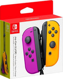 COMANDO JOY-CON LILÁS / LARANJA NEON NINTENDO SWITCH  - NOVO