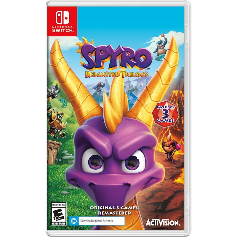 SPYRO REIGNITED TRILOGY - NOVO - NINTENDO SWITCH