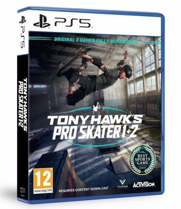 TONY HAWKS PRO SKATER 1 + 2 (EM PORTUGUÊS) PS5 - NOVO