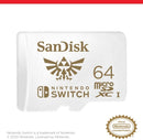 Cartão Memória SANDISK 64GB Micro SDXC Triforce Zelda NINTENDO Switch - GameShop Angola