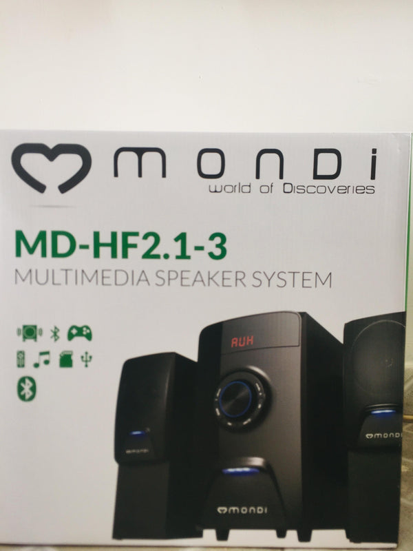 MULTMEDIA SPEAKER SYSTEM MD-HF2.1-3 - NOVO