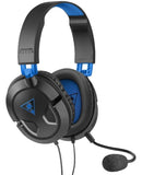 AUSCULTADORES GAMING COM FIOS TURTLE BEACH RECON 50P PRETO/AZUL (MULTIPLATAFORMA) - GameShop Angola