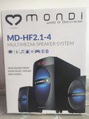 MONDI MD-HF2.1-4 MULTIMEDIA SPEAKER SYSTEM - NOVO