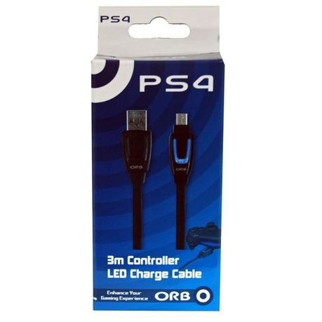 CABO USB PARA COMANDO - NOVO - PS4