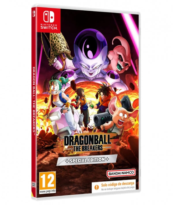 DRAGON BALL THE BREAKERS SPECIAL EDITION NINTENDO SWITCH - NOVO