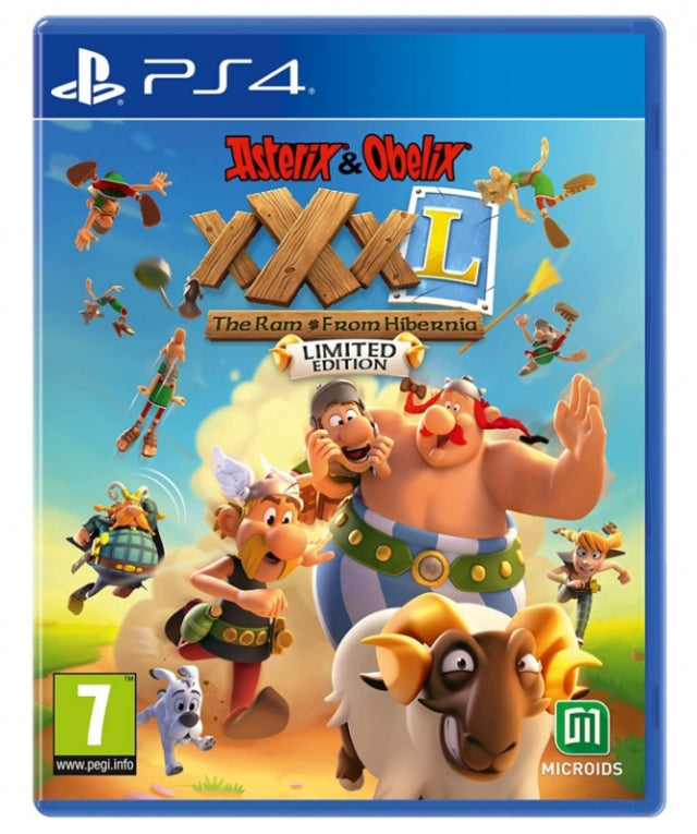 ASTERIX & OBELIX XXXL THE RAM FROM HIBERNIA LIMITED EDITION PS4 - NOVO - GameShop Angola