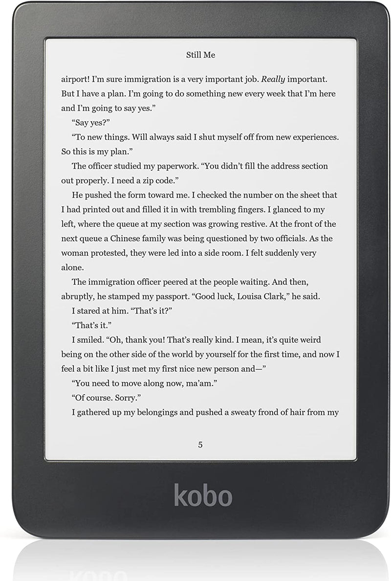 TABLET DE LEITURA Kobo Clara HD 6" Carta E Ink Touchscreen E-Reader (Renovado)