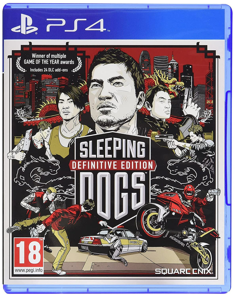 Sleeping Dogs Definitive Edition: Limited Edition  - SEMINOVO - PS4