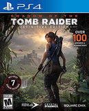 SHADOW OF THE TOMB RAIDER Definite Edition - NOVO - PS4