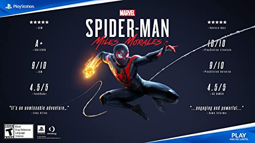 SPIDER MAN MILES MORALES (PORTUGUÊS) PS4 Marvel - NOVO