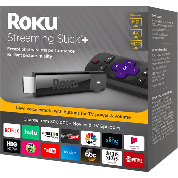 Roku Express 4K+ - NOVO