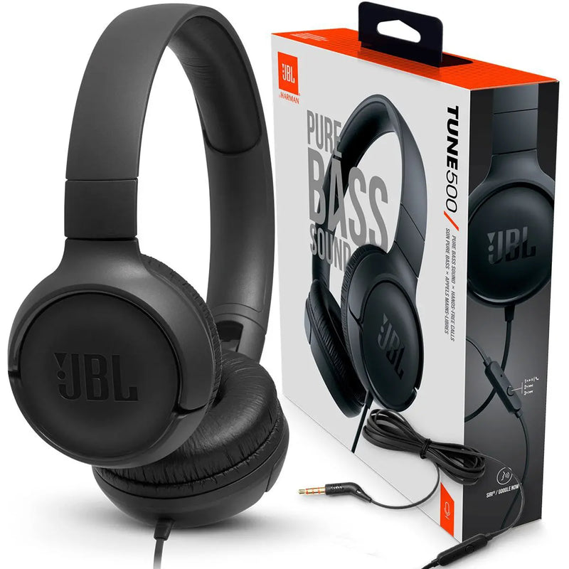 AUSCULTADORES JBL TUNE 500 - (fones, phones) - GameShop Angola