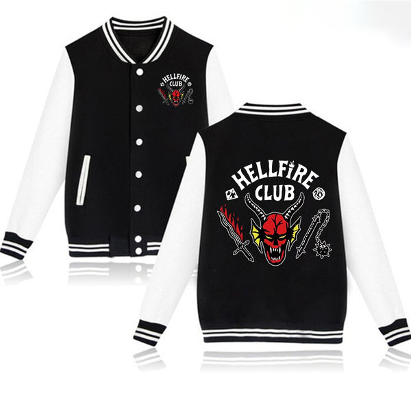 CASACO STRANGER THINGS HELLFIRE CLUB - TAMANHO JUVENIL - GameShop Angola