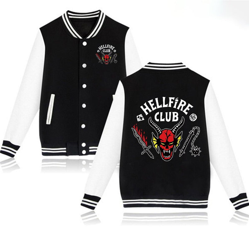CASACO STRANGER THINGS HELLFIRE CLUB - TAMANHO JUVENIL - GameShop Angola