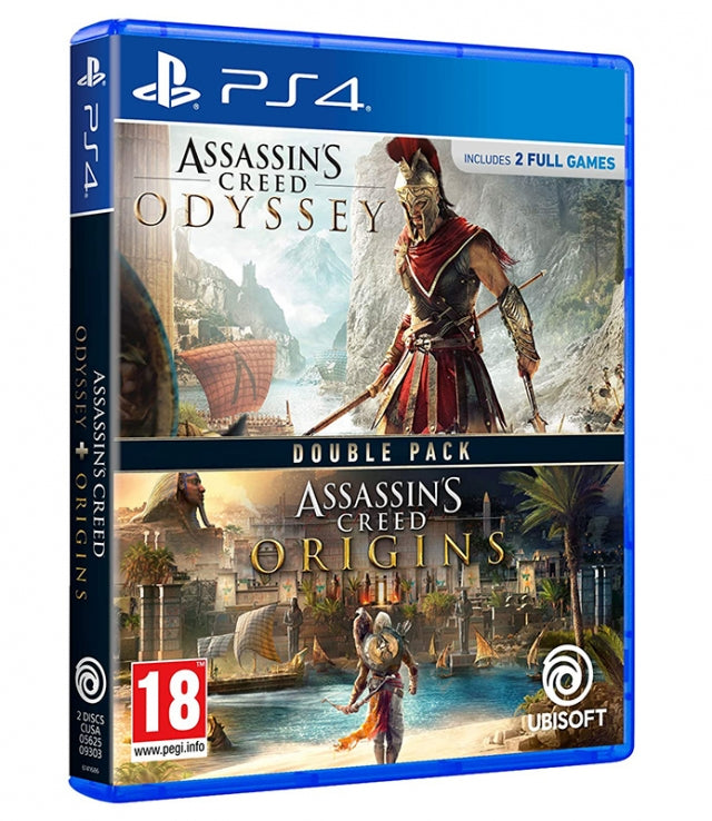 ASSASSINS CREED PACK DUPLO (EM PORTUGUÊS)  - NOVO - PS4