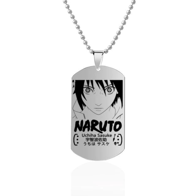 Fio Medalhão Anime Naruto vários personagens tamanho infantil juvenil