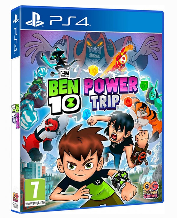 BEN 10 POWER TRIP - NOVO - PS4