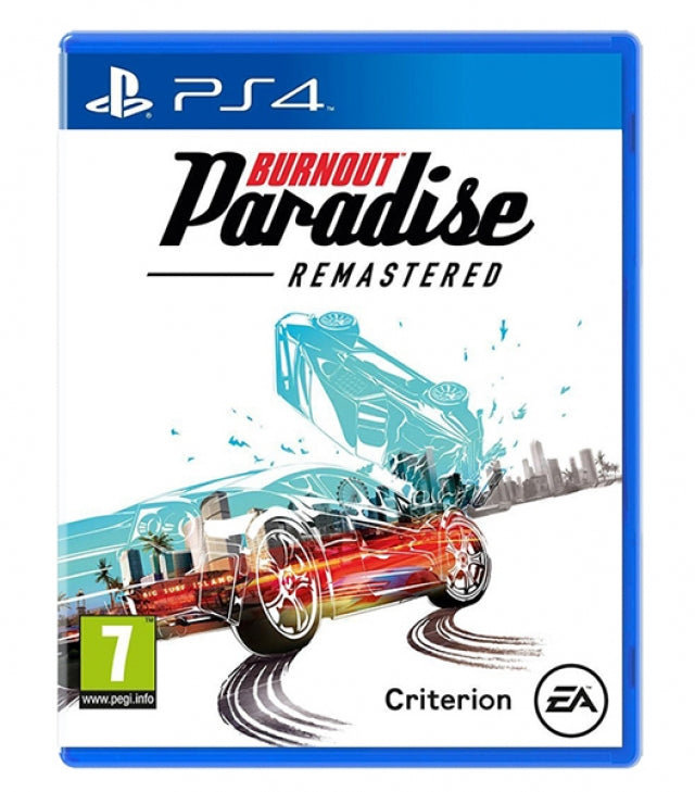 BURNOUT PARADISE REMASTERED - NOVO - PS4/PS5
