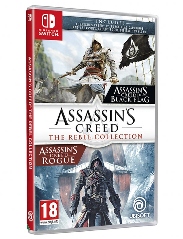 ASSASSINS CREED THE REBEL COLLECTION - NOVO - NINTENDO SWITCH