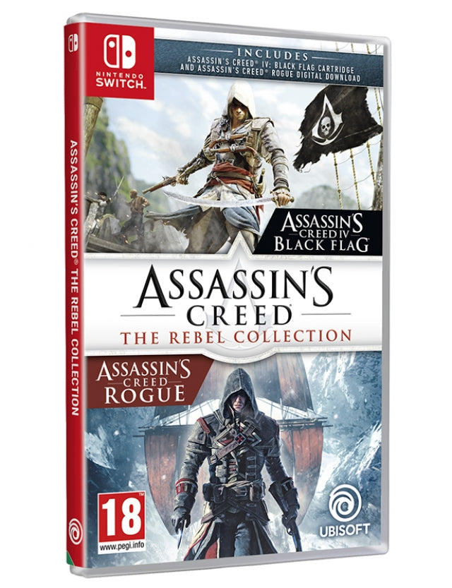 ASSASSINS CREED THE REBEL COLLECTION - NOVO - NINTENDO SWITCH - GameShop Angola