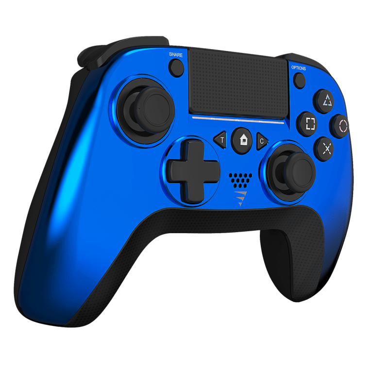 COMANDO VOLTEDGE CROMADO AZUL CX50 PARA - PS4